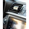 Asiatrade Profumatore auto Becrux argento o nero in alluminio al limone Personalizzate o neutre