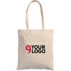 Handle bags Borsa shopper a tinta unita in cotone riciclato da 220 g/m2 Personalizzate o neutre