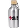 Borraccia in acciaio e bambù 500 ml Personalizzate o neutre