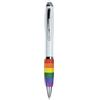 Sipec Penna twist Arcobaleno in ABS con gommino touch Personalizzate o neutre