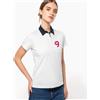 Kariban Polo jersey donna bicolore Personalizzate o neutre