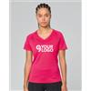 PROACT® T-shirt donna sportiva a manica corta scollo a v Personalizzate o neutre