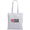 Handle bags Borsa shopper a tinta unita in cotone riciclato Personalizzate o neutre
