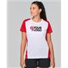 PROACT® T-shirt donna sportiva bicolore ecosostenibile Personalizzate o neutre