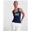Roly Canotta Carolina in Cotone 100%, Vogatore Donna Personalizzate o neutre