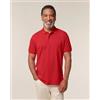 Stanley & Stella Polo Uomo Azzurro Mezza Manica Cotone Leggero Personalizzate o neutre