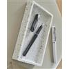 Penna roller nera KARIN con refill gel Personalizzate o neutre
