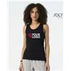 Sol's Jane Canotta donna 100% cotone, girocollo ampio, taglio sartoriale Personalizzate o neutre