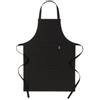 Grembiule da cucina lungo in cotone riciclato 180 g/m2. tasca frontale Personalizzate o neutre
