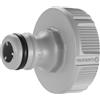 Gardena Presa per Rubinetti 33,3 Mm (G 1 Pollice): Adattatore per Il Collegamento di Un Tubo Flessibile, Tecnologia Antisplash, Resistente al Gelo, Original System, Sfuso (18222-20)