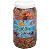 Hama Perlen 211-51 - Perline in Latta con Circa 13.000 Perline da Stirare con Diametro di 5 mm, in Mix al Neon, per Grandi e piccini