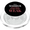 Masseur Gifts & Wellness Gifts & Masseur Sono un massaggiatore Non è per i deboli - Massaggiatore PopSockets PopGrip per MagSafe