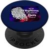 Bold As a Lion Artwear I leoni ma i giusti sono audaci come un regalo leone PopSockets PopGrip Adesivo