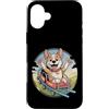 Funny Labrador Roller Coaster Shirt Dog Custodia per iPhone 16 Plus Divertente Labrador Roller Coaster Dog Meme Happy Ride