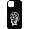 Gamer Coole Sprüche Lustiges Fun Shirt C Custodia per iPhone 13 Chill Bro Cool Hedgehog Occhiali da sole con scritta divertente