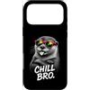 Gamer Coole Sprüche Lustiges Fun Shirt C Custodia per iPhone 17 Pro Max Chill Bro Cooler Otter Occhiali da sole con scritta divertente