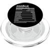 Anaëlle Nutrition Facts Name Funny Birth Anaëlle Dichiarazione Nutrizionale Nome Divertente PopSockets PopGrip per MagSafe