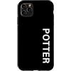 Funny Potter Tees & Gifts Custodia per iPhone 11 Pro Max Potter Verticale