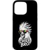 Gamer Coole Sprüche Lustiges Fun Shirt C Custodia per iPhone 15 Pro Max Chill Bro Cool Kakadu Occhiali da sole con scritta divertente