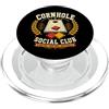 Funny Cornhole Backyard Games Apparel Cornhole Social Club Bean Bag Lancio Gioco PopSockets PopGrip per MagSafe