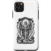 Archangel Michael Christian Warrior Fait Custodia per iPhone 11 Pro Max St Michael Quis Ut Deus Arcangelo Protettore