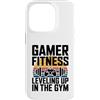 Gaming Workout Fitness Gym Training Custodia per iPhone 14 Pro Gamer Fitness Livellamento In Palestra Allenamento