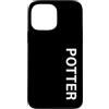Funny Potter Tees & Gifts Custodia per iPhone 13 Pro Max Potter Verticale