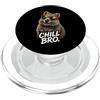 Gamer Coole Sprüche Lustiges Fun Shirt C Chill Bro Cooler Quokka Hamster Occhiali da sole con scritta Gamer PopSockets PopGrip per MagSafe