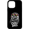 Gamer Coole Sprüche Lustiges Fun Shirt C Custodia per iPhone 13 Pro Max Chill Bro Cooler Otter Occhiali da sole con scritta divertente