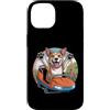 Funny Labrador Roller Coaster Shirt Dog Custodia per iPhone 14 Divertente Labrador Roller Coaster Dog Meme Cute Ride