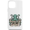 Deep Sea Spirit Designs Custodia per iPhone 13 Pro Max Design Polpo Spirito Animale - Illustrazione Kraken Mare