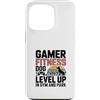 Dog Lover Gym Workout Fan Custodia per iPhone 13 Pro Gamer Fitness Amante Del Cane Di Livello In Palestra E Parco