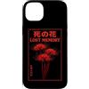 Red Spider Lily Flower Manga Aesthetic A Custodia per iPhone 14 Plus Red Spider Gigli Giapponese Tokyo Streetwear Anime Estetica