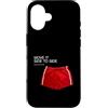 Art Pop Mobile Gallery Custodia per iPhone 16 Abbigliamento sportivo Move It Text Side