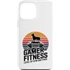 Dog Lover Gym Workout Fan Custodia per iPhone 13 Pro Max Gamer Fitness Livello In Palestra E Parco