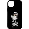 Gamer Coole Sprüche Lustiges Fun Shirt C Custodia per iPhone 14 Plus Chill Bro Cooler Powerbank Occhiali da sole con scritta divertente Gamer