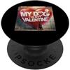 Doberman Puppy Lover PS Il mio cane è il mio Valentine Doberman Street Graffiti PopSockets PopGrip Adesivo