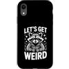 Raccoon Humor Backpack Raccoons Custodia per iPhone XR Let's Get Weird Raccoon Zaino Stars Fun