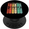 Future Dad Retro Tees Futuro Papa Padre Regalo Uomo Festa del Papà Dia De Los Padres PopSockets PopGrip Adesivo