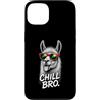 Gamer Coole Sprüche Lustiges Fun Shirt C Custodia per iPhone 13 Chill Bro Cooler Lama Alpaca Occhiali da sole Fun Scritta Gamer