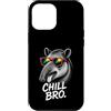 Gamer Coole Sprüche Lustiges Fun Shirt C Custodia per iPhone 12 Pro Max Chill Bro Cooler Tapir Occhiali da sole Fun Scritta Divertente Gamer