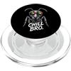 Gamer Coole Sprüche Lustiges Fun Shirt C Chill Bro Cooler Ameise Occhiali da sole con scritta divertente Gamer PopSockets PopGrip per MagSafe