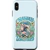 generic Custodia per iPhone XS Max Disegno di pattini Hawaii Longboard Island