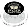Carattere Narrativa Libro Letteratura Ro Emotionally Attached To Fictional Characters PopSockets PopGrip per MagSafe