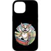 Funny Labrador Roller Coaster Shirt Dog Custodia per iPhone 15 Divertente Labrador Roller Coaster Dog Meme Cute Ride