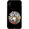 Funny Labrador Roller Coaster Shirt Dog Custodia per iPhone XS Max Divertente Labrador Roller Coaster Dog Meme Cute Ride