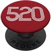 City & State Tucson Arizona 520 Codice Area Residente locale Patriot Americano PopSockets PopGrip Adesivo