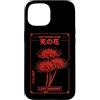 Red Spider Lily Flower Manga Aesthetic A Custodia per iPhone 15 Giapponese Ragno Giglio Anime Merch Gotico Grunge Fiore Otaku