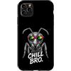 Gamer Coole Sprüche Lustiges Fun Shirt C Custodia per iPhone 11 Pro Max Chill Bro Cooler Ameise Occhiali da sole con scritta divertente Gamer