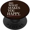 Positive Mood Club Scegli la tua gioia Motivazione minimalista PopSockets PopGrip Adesivo